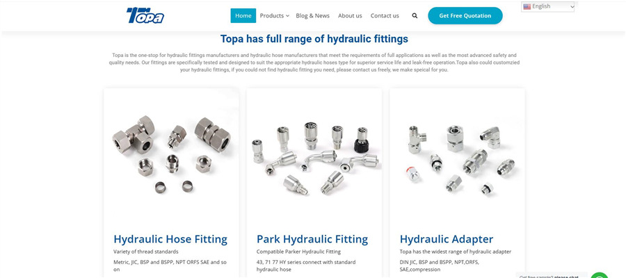 topa hose fitting company